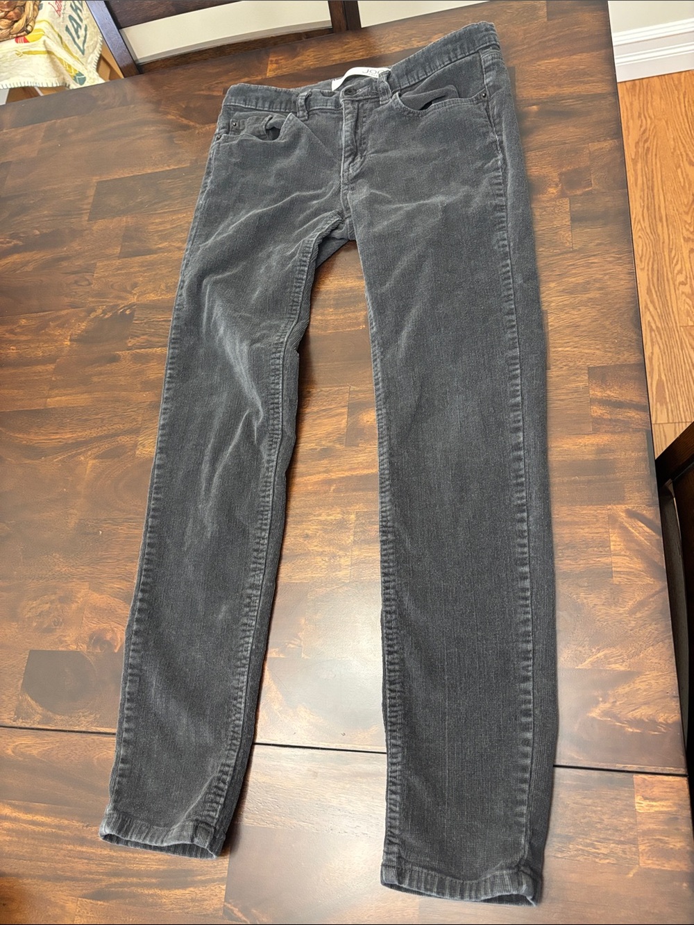 Joe Fresh Women’s Slim Fit  Charcoal Grey Jeans Low Rise